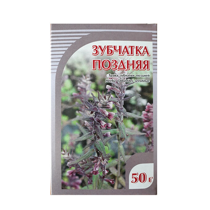 Русские корни Зубчатка поздняя трава, 50 гр