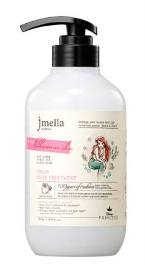 JMELLA (JMSolution) Маска парфюмированная для волос с ароматом Цветочно-ягодным In France Hair Treatment Disney Blossom Chu, 500 мл