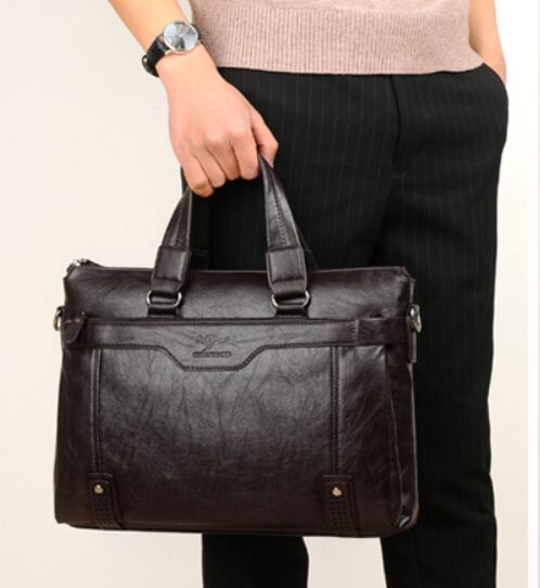 Хозяин Барин Бизнес-сумка мужская из высококачественной эко кожи мужска.