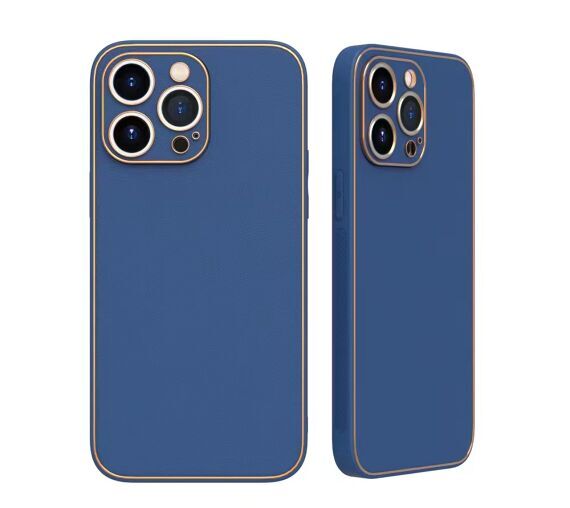 Чехол iPhone 11 Sunny Leather (темно-синий)