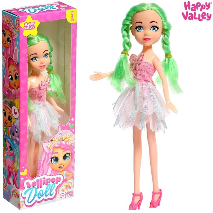 Happy Valley Кукла Lollipop doll, цветные волосы, МИКС