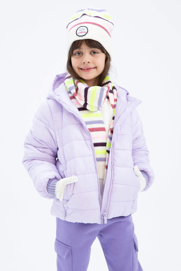 DEFACTO Пальто с капюшоном для девочки