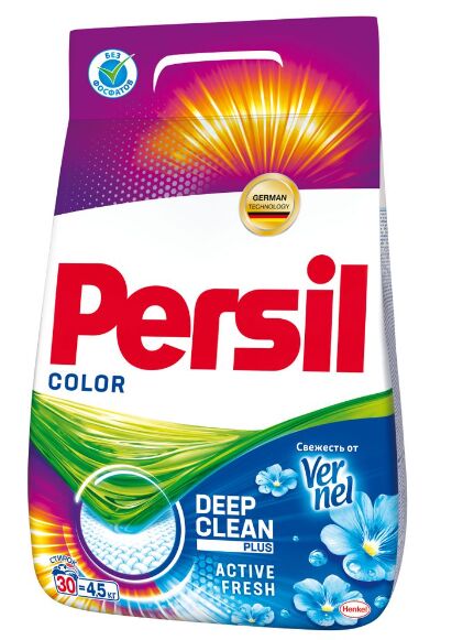 PERSIL Стиральный порошок Персил Color Свежесть от Vernel, 4,5 кг