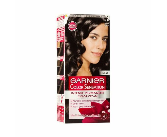 Королевский оникс гарньер краска отзывы фото GARNIER / Колор Сенсатион № 2.0 Черный бриллиант Краска для волос - Palette Sens