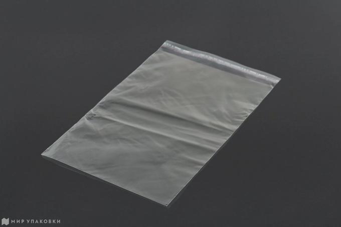 Мир упаковки Пакеты с клеевой полосой (200х210+30) 25 мк (250 шт.)