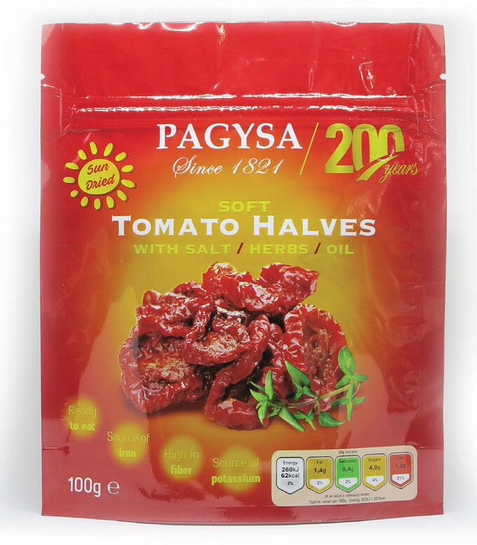 PAGYSA Мягкие вяленые томаты с маслом и травами SOFT