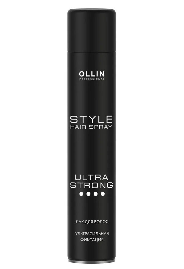 OLLIN Professional OLLIN STYLЕ Лак для волос ультрасильной фиксации 500мл