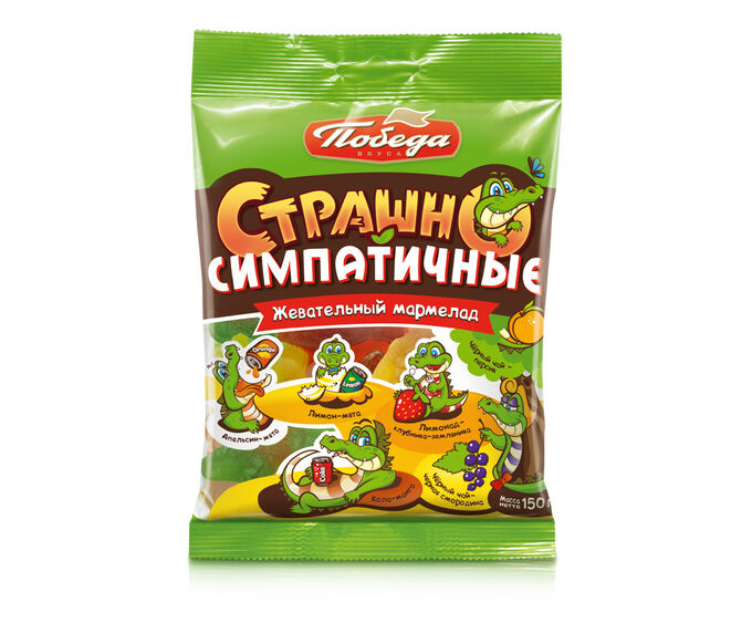 Жевательные конфеты победа