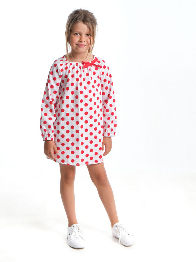 Mini Maxi Платье в горох (92-116см) UD 2774-1(2) красный