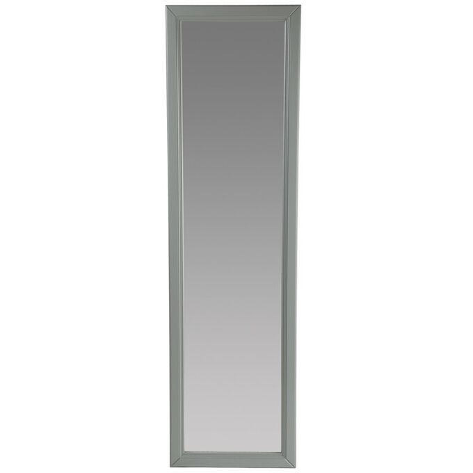 Зеркало настенное Селена, 340х25х1180, серый