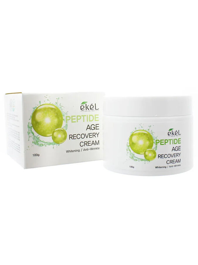 Ekel cosmetics Крем, д/лица с пептидами/ Age Recovery Cream Peptide, Ekel, Ю.Корея, 100 г