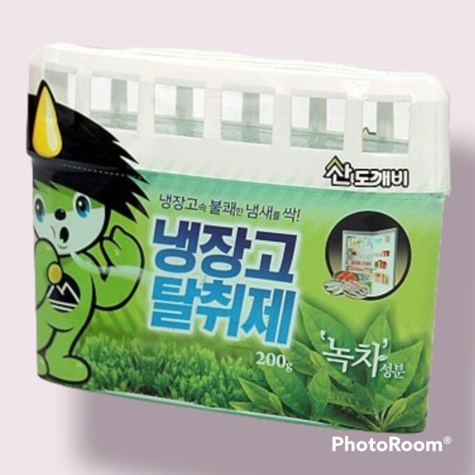 SANDOKKAEBI Ароматизатор-освежитель для холодильника «ODOR FRI» (зеленый чай) 200 гр