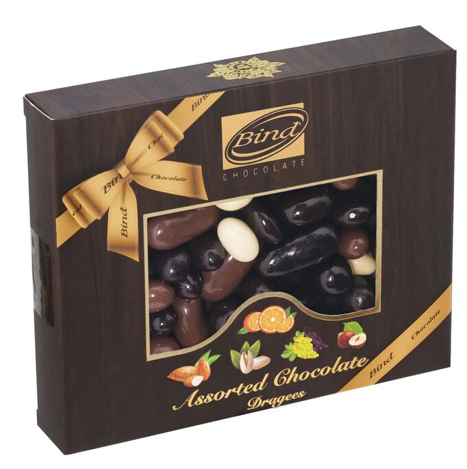 BIND CHOCOLATE Шоколадное драже &quot;Ассорти микс шоколад&quot; (100 гр.)