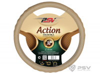 Оплётка на руль  PSV ACTION Fiber (Бежевый) М