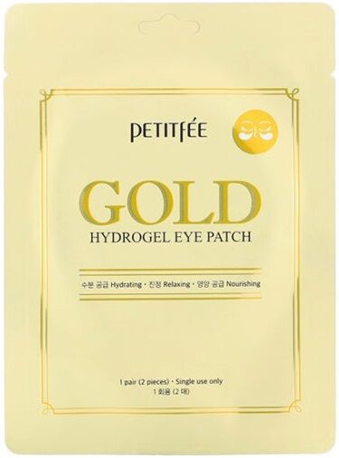 Petitfee Гидрогелевые патчи для глаз Gold Hydrogel Eye patch 1 пара