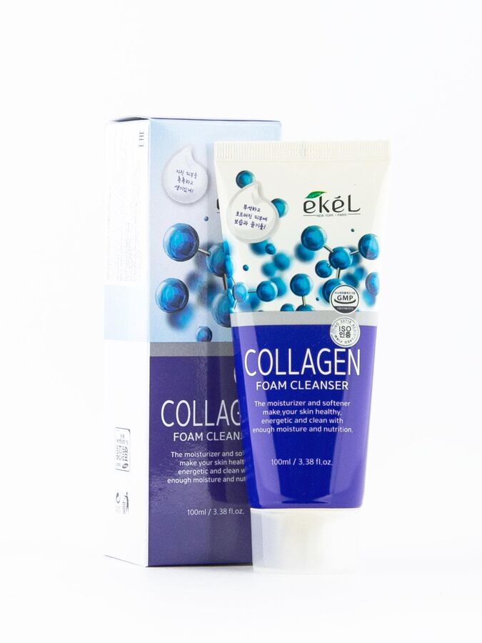 Ekel cosmetics Пенка, д/умывания с коллагеном/ Foam Cleansing Collagen , Ekel, Ю.Корея, 100 г, (160)