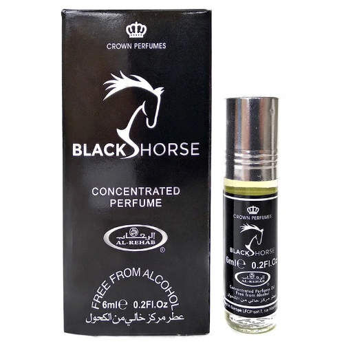 ALREHAB  PERFUMES AL REHAB 6ml   BLACK HORSE