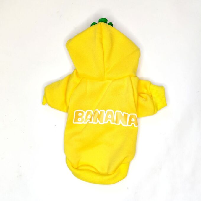 Лаванда декор Футболка &quot;BANANA&quot; из футера с начесом для кошек и собак