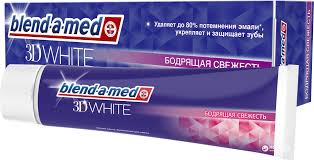 BLEND_A_MED Зубная паста 3D White Бодрящая свежесть 100мл