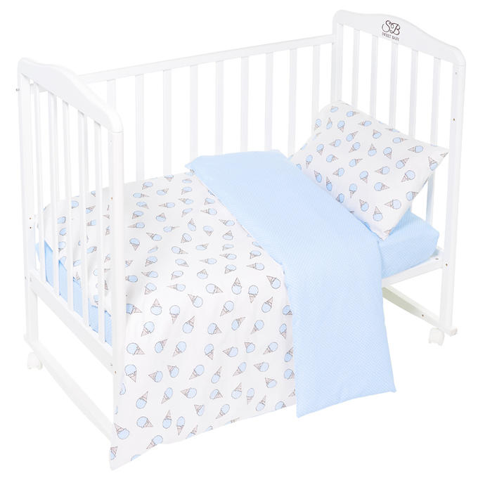 Комплект постельного белья SWEET BABY Gelato Blu (Голубой), 3 предмета
