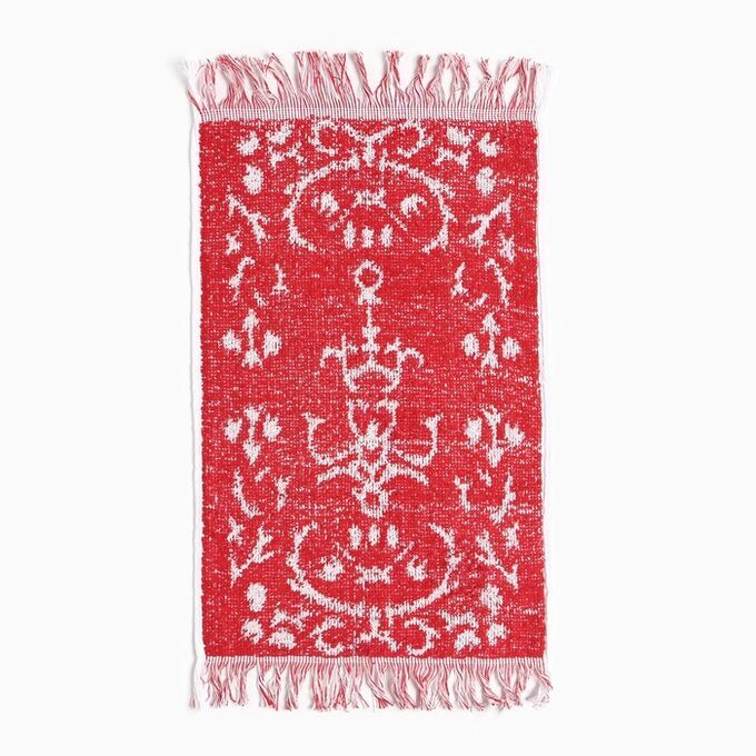 СИМА-ЛЕНД Полотенце кухонное Экономь и Я &quot;Узоры&quot; МИКС, 28х50±5 см, 300 г/м2, 100% хл