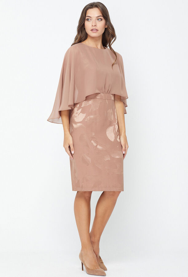 Платье Bazalini 4597 св. коричневый