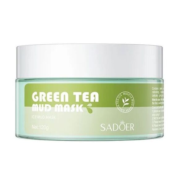 SADOER Глиняная маска с экстрактом зелёного чая