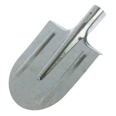 Лопата штыковая, острая, оцинкованная сталь, тулейка 32 мм, без черенка