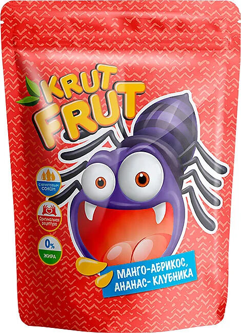 Яшкино / KrutFrut Мармелад жевательный "Разноцветные пауки" 200 г ...