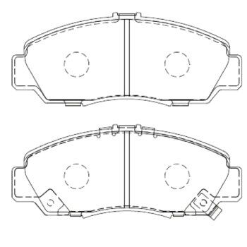 Колодки дисковые &quot;Chongi&quot; front