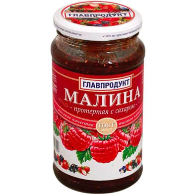 Протертая малина