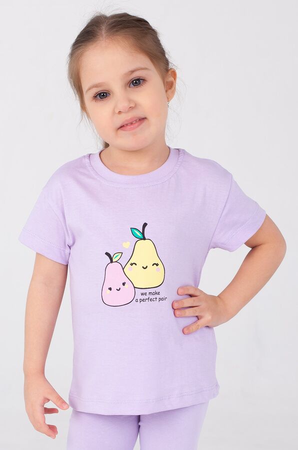 TAKRO Хлопковая футболка для девочки