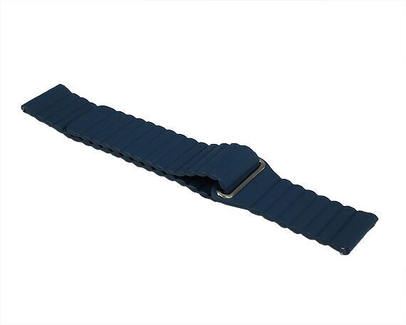 GSM shop Ремешок Samsung/Huawei/Amazfit GTR 22mm leather loop синий #6