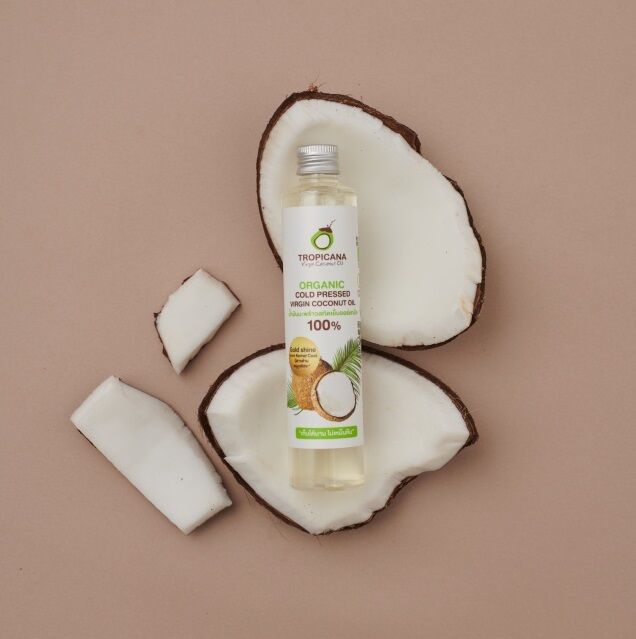 Tropicana Масло косметическое кокосовое натуральное &quot;Organic Cold Pressed Virgin Coconut Oil&quot; 100мл