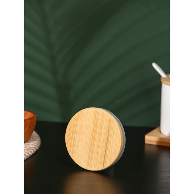 СИМА-ЛЕНД Крышка для чайника BellaTenero «ЭКО», d=8,1 см (7 см), бамбук