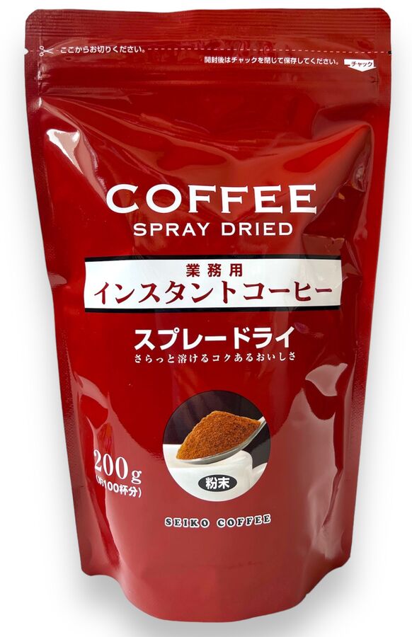 Seiko Coffee Co.,LTD. Кофе растворимый Seiko Coffee Spray-dry 200г, м/у,