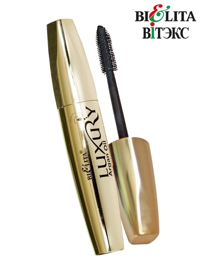Bielita ВIТЭКС Тушь   для ресниц Белита LUXURY с аргановым маслом  Эффект умножения ресниц   тон черный  12 мл 0,03