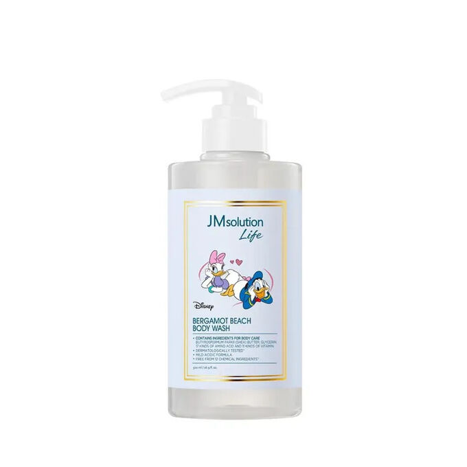 JM SOLUTION LIFE DISNEY BERGAMOT BEACH BODY WASH 500ml Гель для душа с экстрактом бергамота 500мл