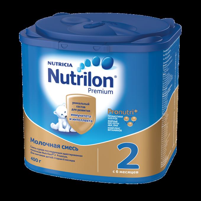 Смесь молочная Нутрилон 2 0,4 кг Premium
