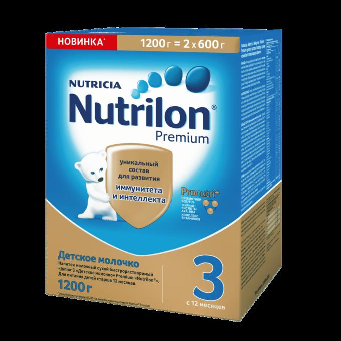 Смесь молочная Нутрилон 3 1,2 кг Premium