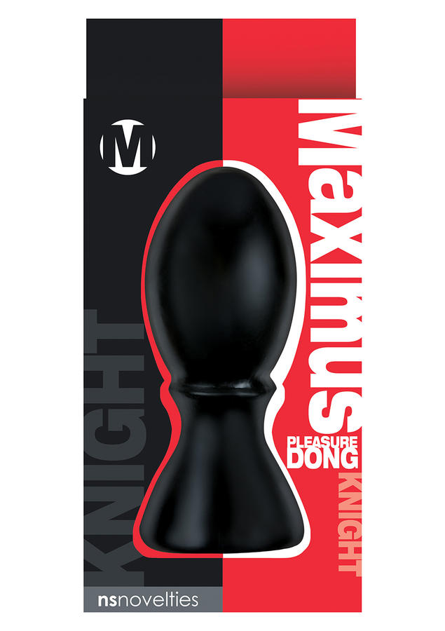 Большая анальная пробка Maximus Knight Pleasure Dong III, 17,5 см