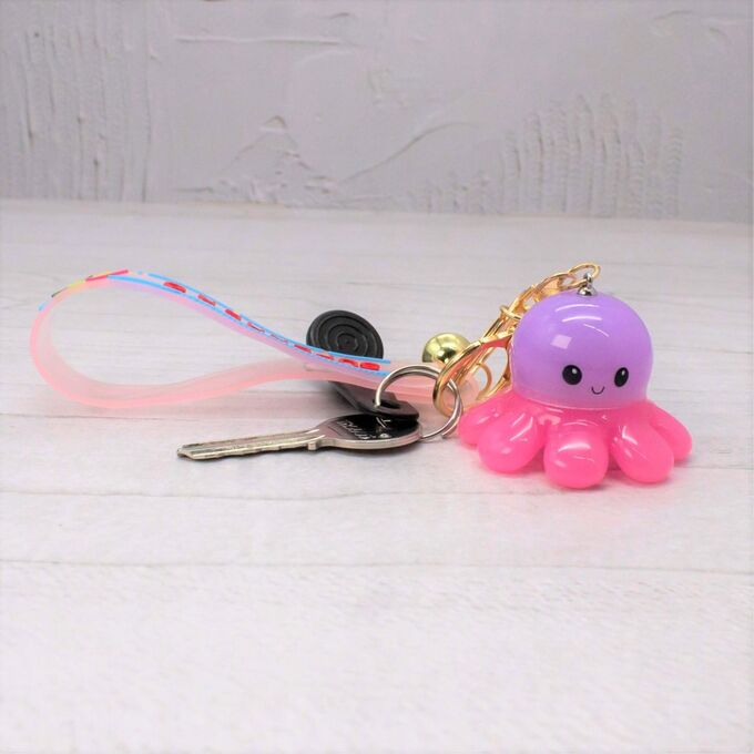 Брелок &quot;Octopus&quot;, pink