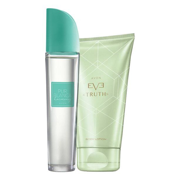 Avon Набор &quot;Аромат Pur Blanca Harmony и Лосьон Eve Truth&quot;