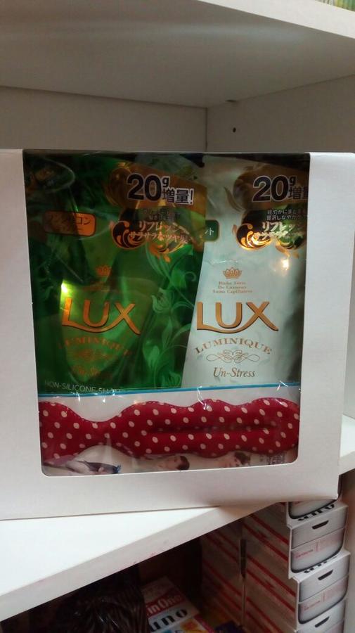 Lux LUMINIQUE Unstressed Hair шампунь+кондиционер+заколка Твистер