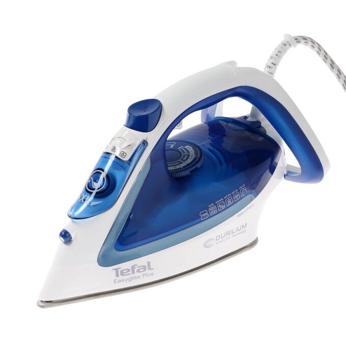 Утюг Tefal FV5771E0, 2700 Вт, керамическая подошва, 50 г/мин, синий