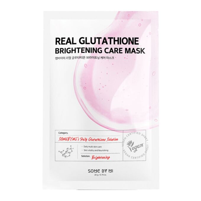Многофункциональные тканевые маски Some By Mi Real Care Mask — Glutathione