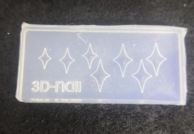 nail accessory 3d  Барельефный блок для маникюра №49