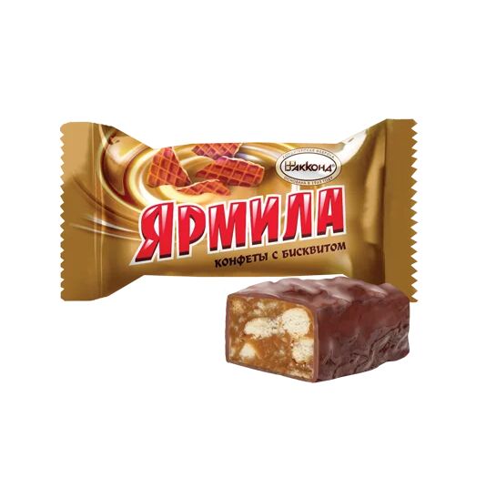 Акконд Конфеты ЯРМИЛА с бисквитом 0,5кг