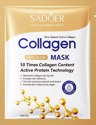 Омолаживающая маска для лица с коллагеном Collagen Anti-aging mask