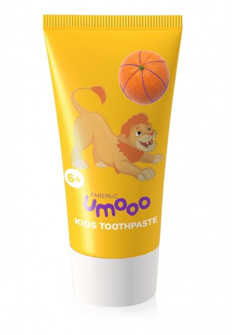 Faberlic Детская зубная паста со фтором Umooo 6+